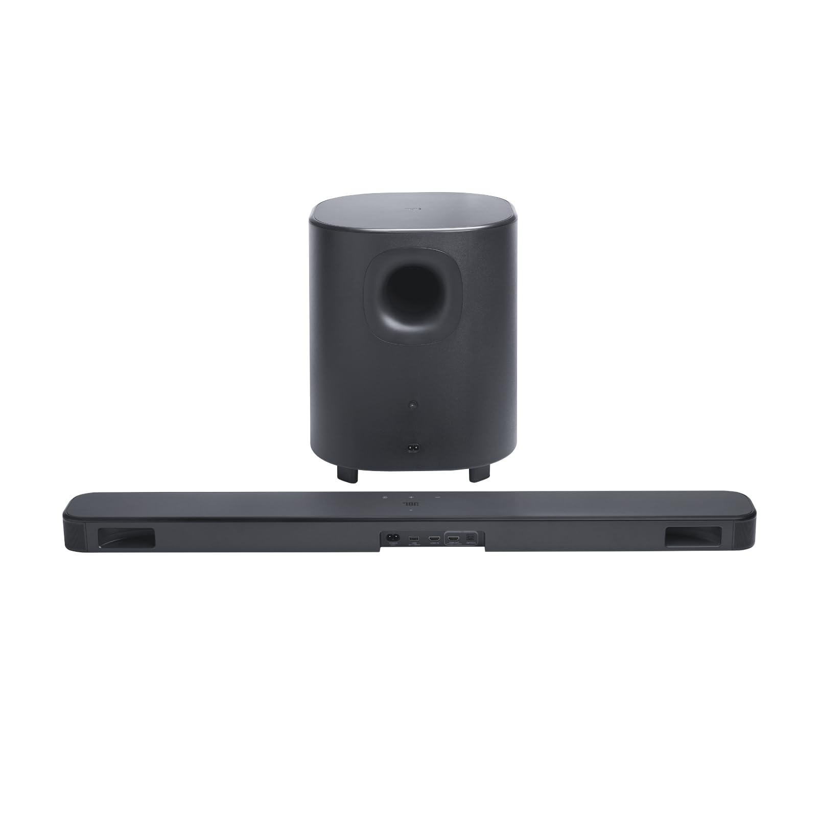 JBL Bar 500 MK2, Barre de Son Bluetooth 5.1 canaux pour TV avec Caisson de Basses de 25,4 cm, Dolby Atmos, HDMI eARC, Wi-FI, vidéo 4K, PureVoice 2.0 et MultiBeam 3.0, Noir