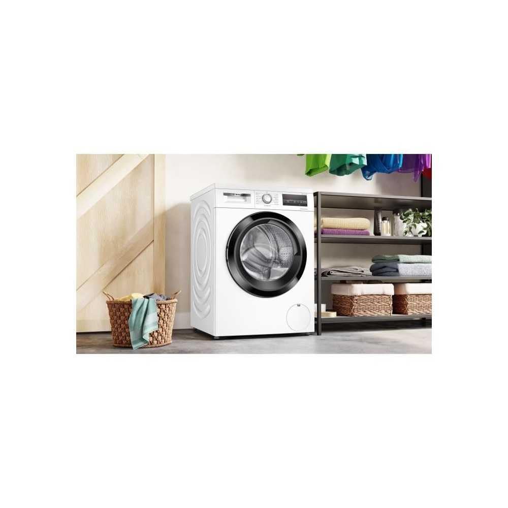 Bosch WUU28T18FR, Série 6, Lave-linge front, 8 kg, 1400 trs-min, Blanc