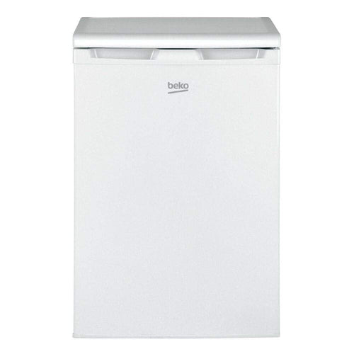Beko TSE1284N Réfrigérateur table top - Volume total 114L : 101L (Réfrigération) + 13L (Congélation), Compartiment congélation 4 étoiles, MinFrost, Charnière de porte réversible, blanc