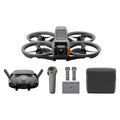 DJI Bundle Fly More Avata 2 (Trois Batteries), Drone FPV avec Caméra 4K, Acrobaties en Une Touche, Protection d’hélice intégrée, Drone Caméra avec Goggles 3 et RC Motion 3