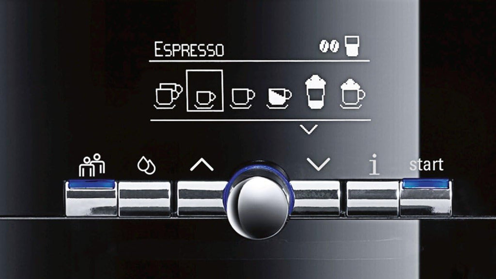 Siemens - TE717509DE - Machine à café automatique, Noir Acier inoxydable