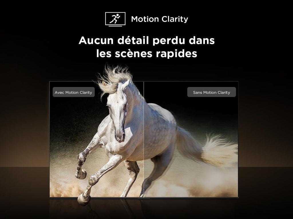 TCL 65T6C Fire TV 65 Pouces QLED 4K UHD Smart TV, HDR (Multi-Format), Dolby Atmos, Motion Clarity