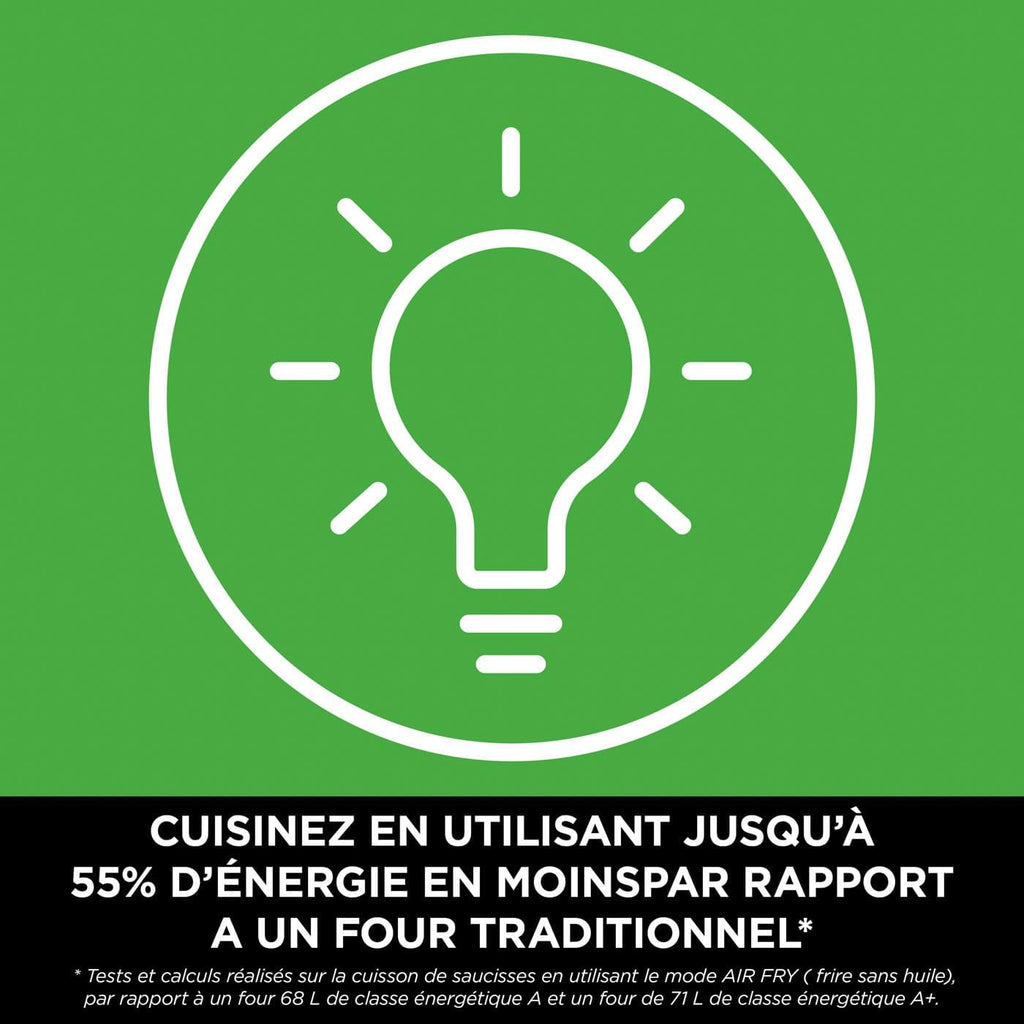 NINJA Double Stack XL Friteuse sans huile, friteuse verticale à 2 tiroirs, 4 niveaux cuisson, 2 tiroirs et 2 grilles, design compact, capacité de 9,5L, 6 fonctions de cuisson, 8 portions, gris SL400EU