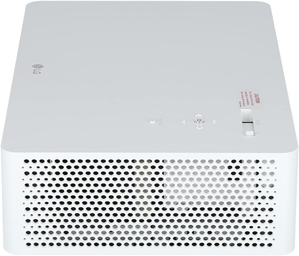 LG CineBeam Vidéoprojecteur LED HU70LS Home Cinema 1500 Lumen, 4K UHD 2160p, Projection Entre 60"~140", webOS 4.5, Bluetooth Audio, Haut-parleurs inté