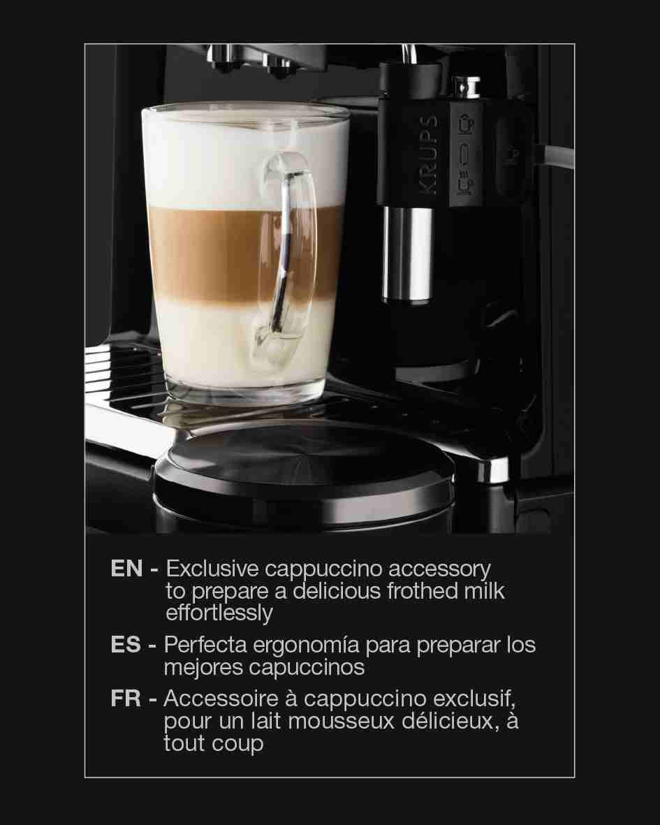 Krups EA844810 Machine Expresso à Grains Automatique TFT Noir