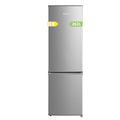 Comfee' RCB359IX2 Réfrigérateur Combiné, 262L(197+65), Grande Capacité, Low Frost, Hauteur 177,3 cm, Faible Bruit 39 dB, Éclairage LED, Température Réglable, Acier Inoxydable