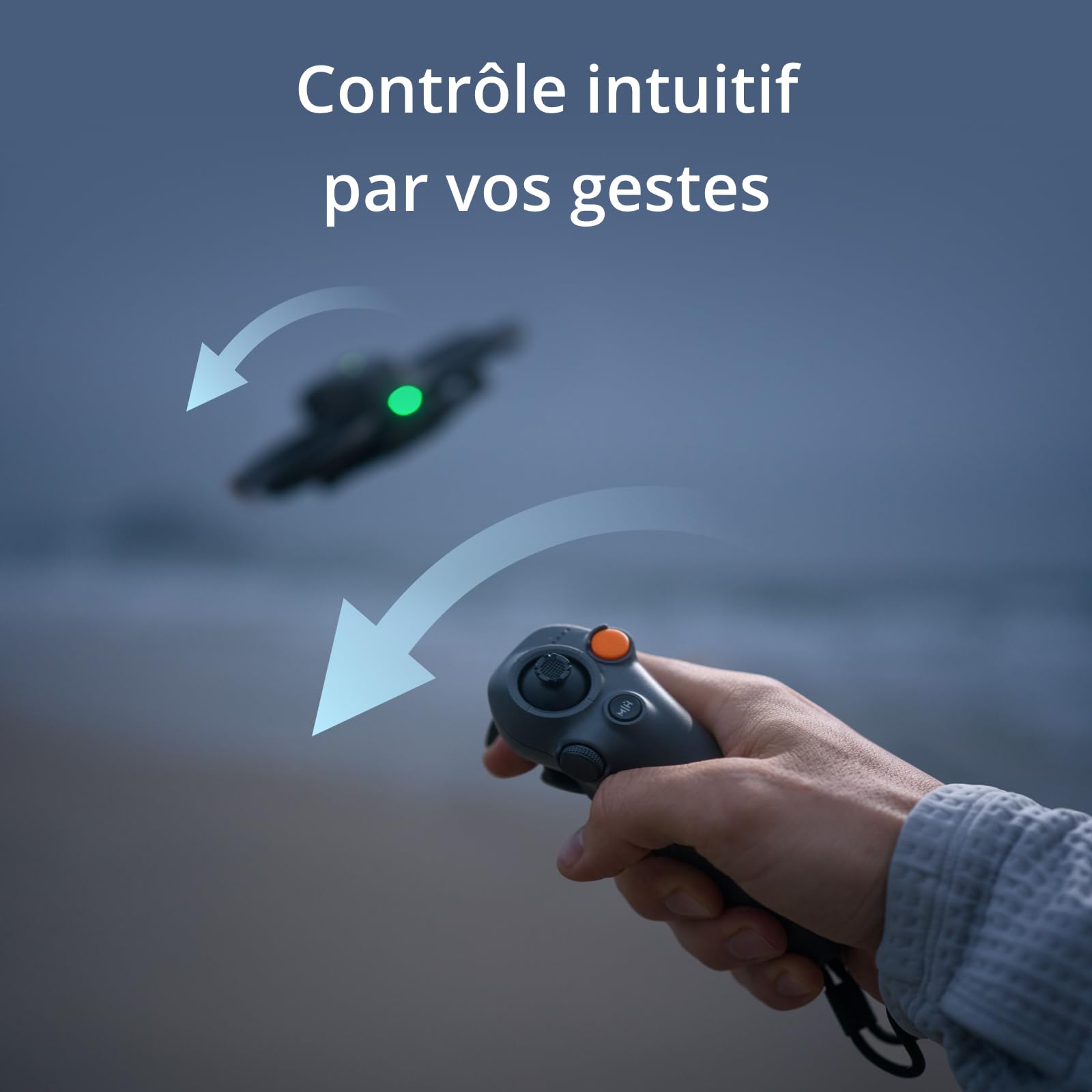 DJI Avata 2 (Drone seul),Drone FPV avec Caméra 4K, Vol Immersif,Protection d’hélice intégrée,Flip-Tonneau facile, FOV ultra-large 155degré, Compatible avec RC Motion 3,Drone Caméra pour Contenu en POV