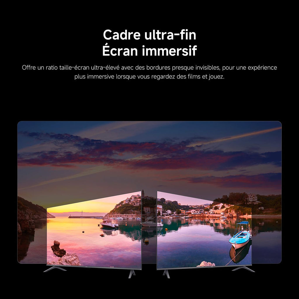 XIAOMI TV F Pro 50, 127 cm (50 Pouces), 4K UHD QLED, Smart TV, Fire TV, Contrôle Vocal Alexa, HDR10, Mode Game Boost 120Hz, MEMC, 2Go+32Go, Compatible avec AirPlay