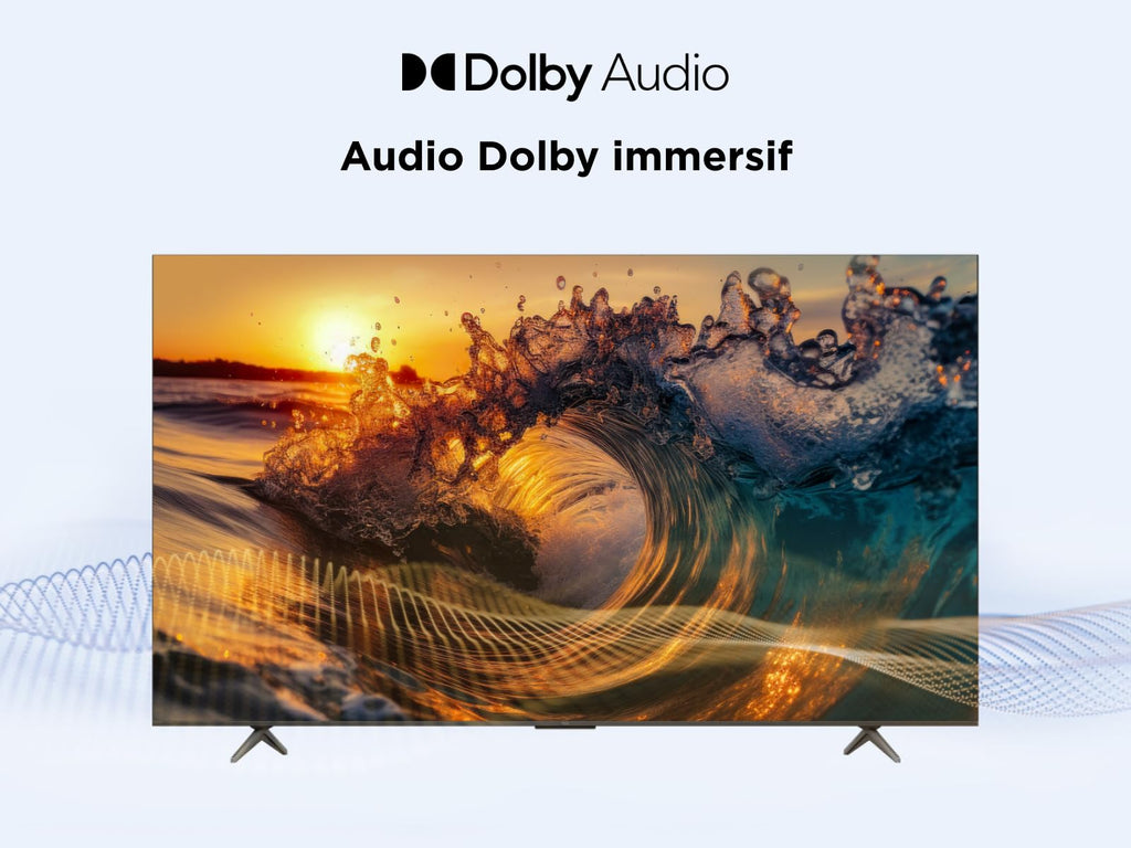 TCL 40V5C – TV QLED Direct LED Smart Full HD 40" avec Android TV & HDR - Compatible avec Google Cast & Google Home, Design Mince