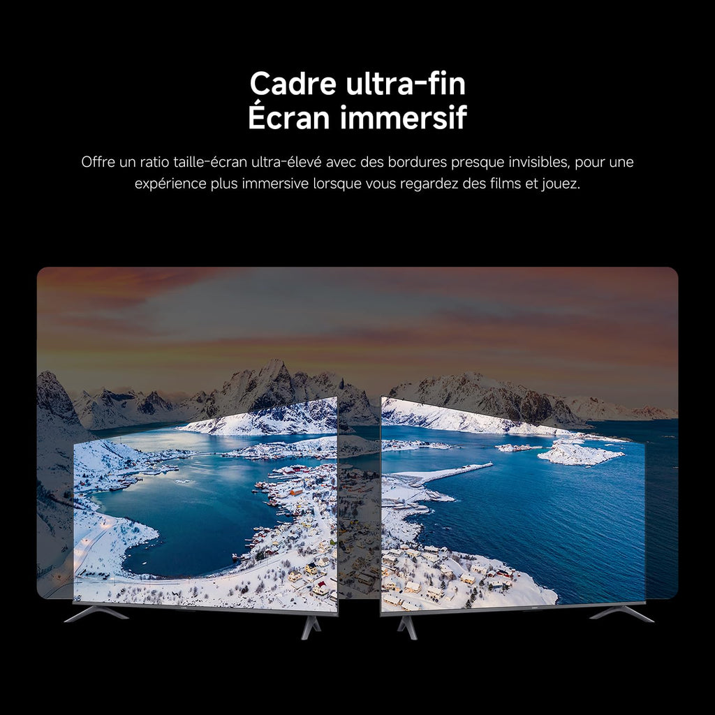 XIAOMI TV F Pro 43, 101 cm (43 Pouces), 4K UHD QLED, Smart TV, Fire TV, Contrôle Vocal Alexa, HDR10+, MEMC, 2Go+32Go, Compatible avec AirPlay