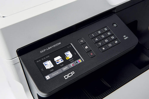 Brother DCP-L8410CDW Imprimante Multifonction 3 en 1 Laser - Professionnel - Economique - Couleur - Compact mais Puissant - Récompensé par Bli - A4, NOIR