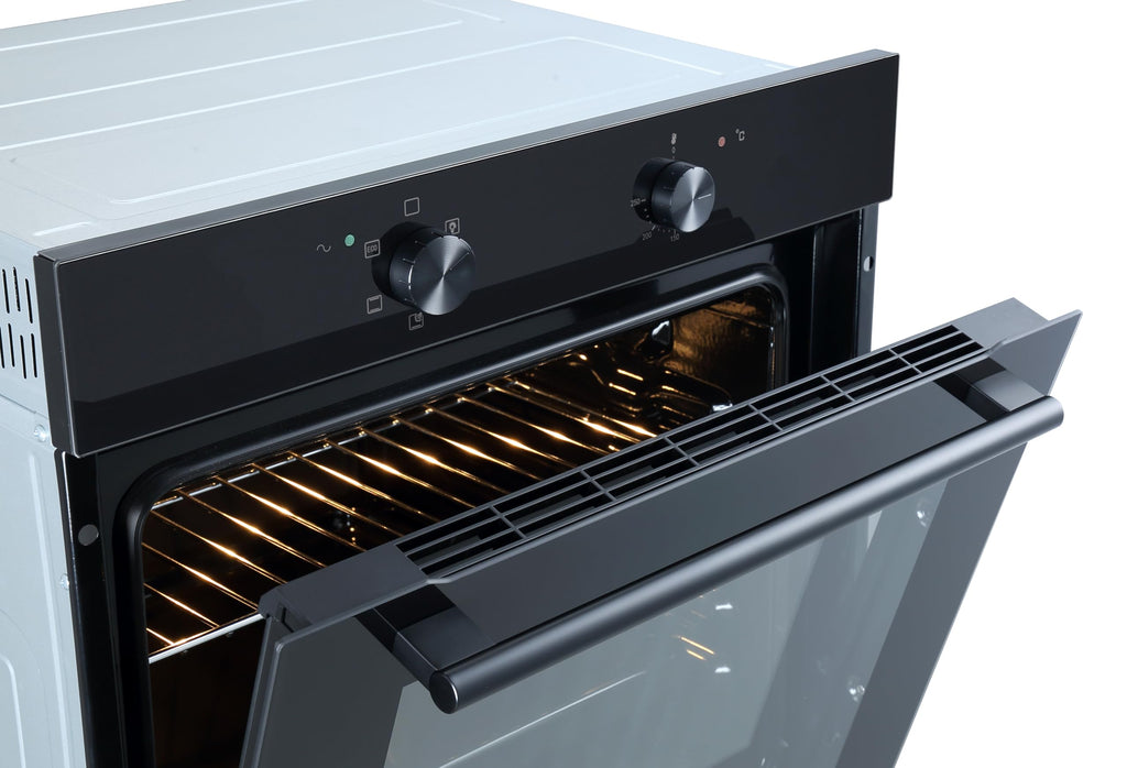 GEDTECH Four encastrable multifonctions GFO76BL - Noir - 76L - Grill - Porte froide - Fonctions vapeur