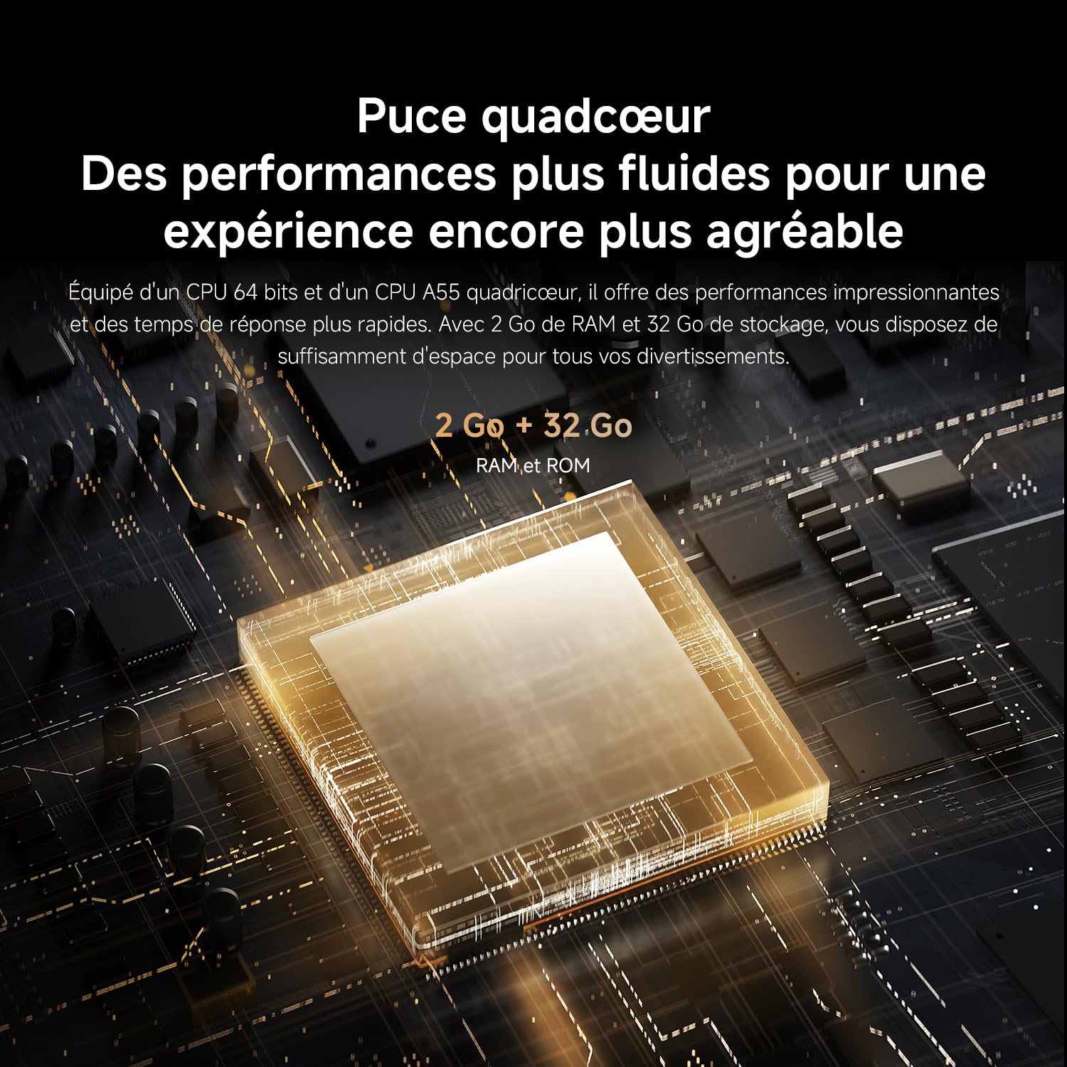 XIAOMI TV F Pro 50, 127 cm (50 Pouces), 4K UHD QLED, Smart TV, Fire TV, Contrôle Vocal Alexa, HDR10, Mode Game Boost 120Hz, MEMC, 2Go+32Go, Compatible avec AirPlay