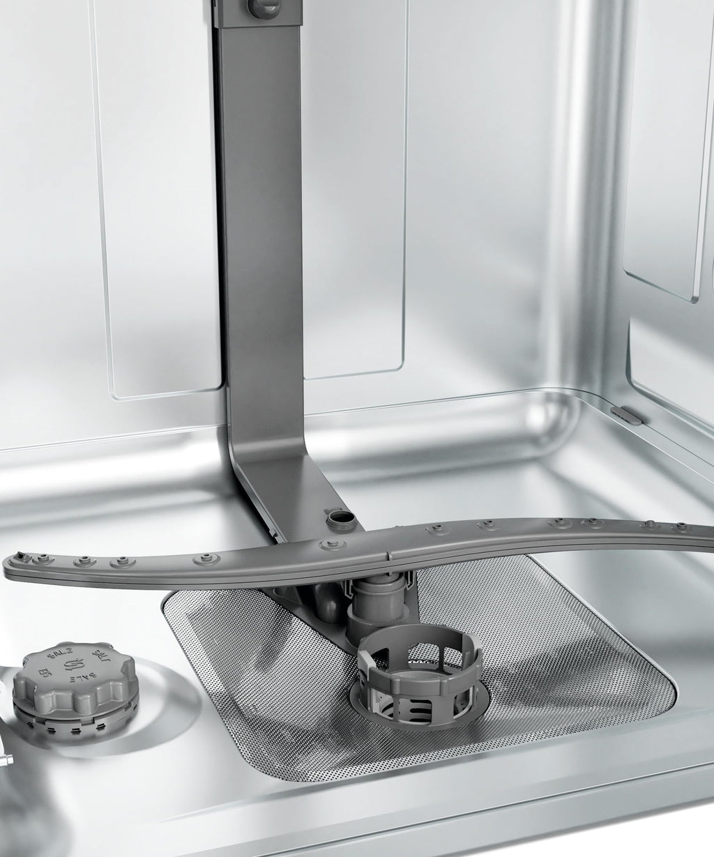 Lave vaisselle encastrable 60 cm Whirlpool WBC3C26 - Lave vaisselle integrable Bandeau blanc - Classe énergétique A++ / Affichage temps restant - Départ différé